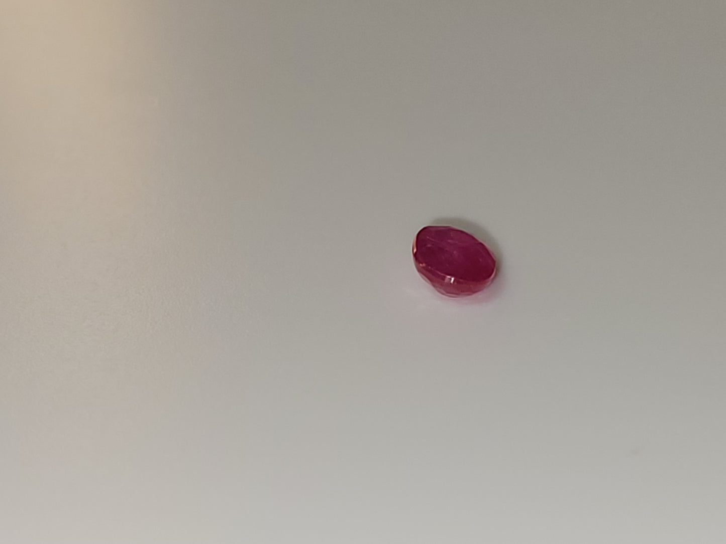 0.575 Ct. Oval-Cut Mozambique Ruby