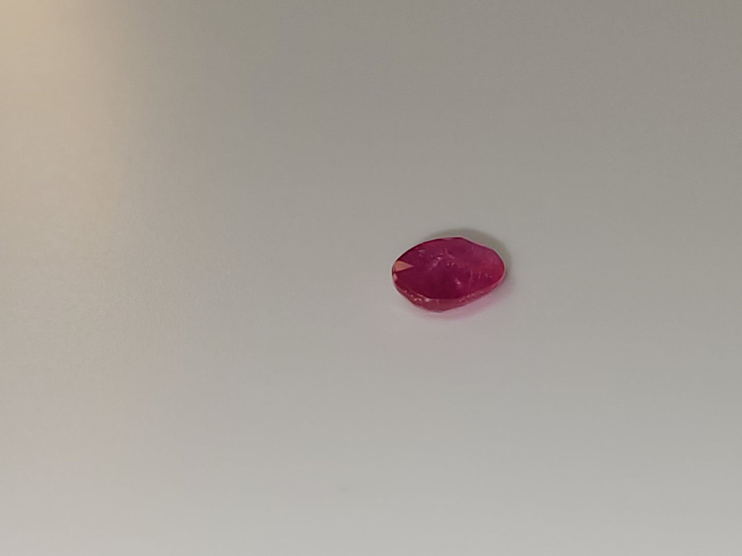 0.575 Ct. Oval-Cut Mozambique Ruby