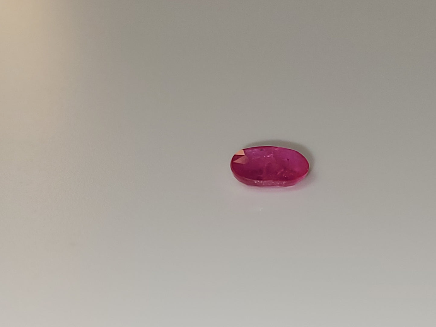 0.575 Ct. Oval-Cut Mozambique Ruby