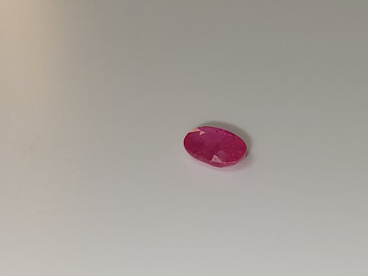 0.575 Ct. Oval-Cut Mozambique Ruby