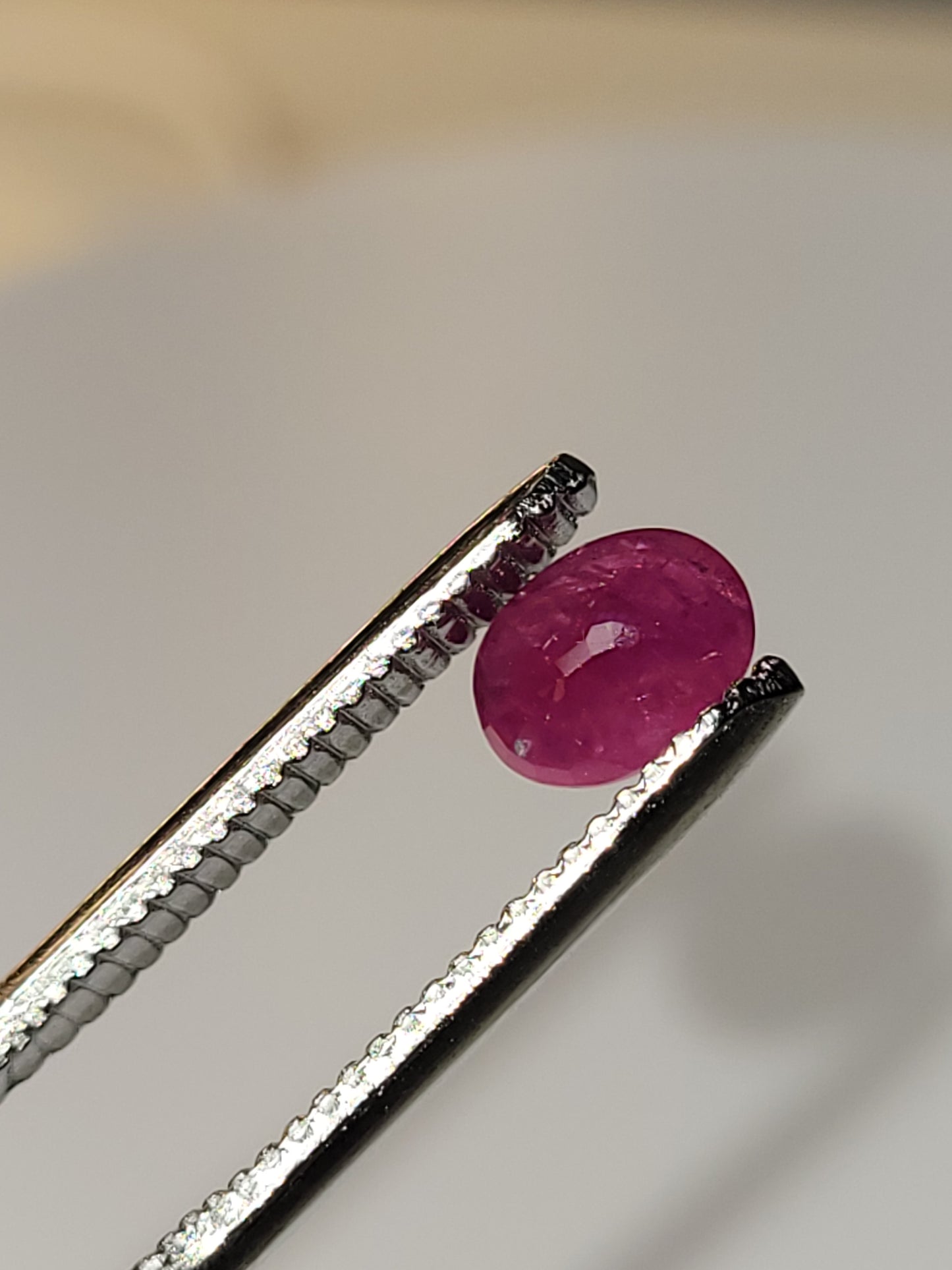 1.07 Ct. Oval-Cut Mozambique Ruby