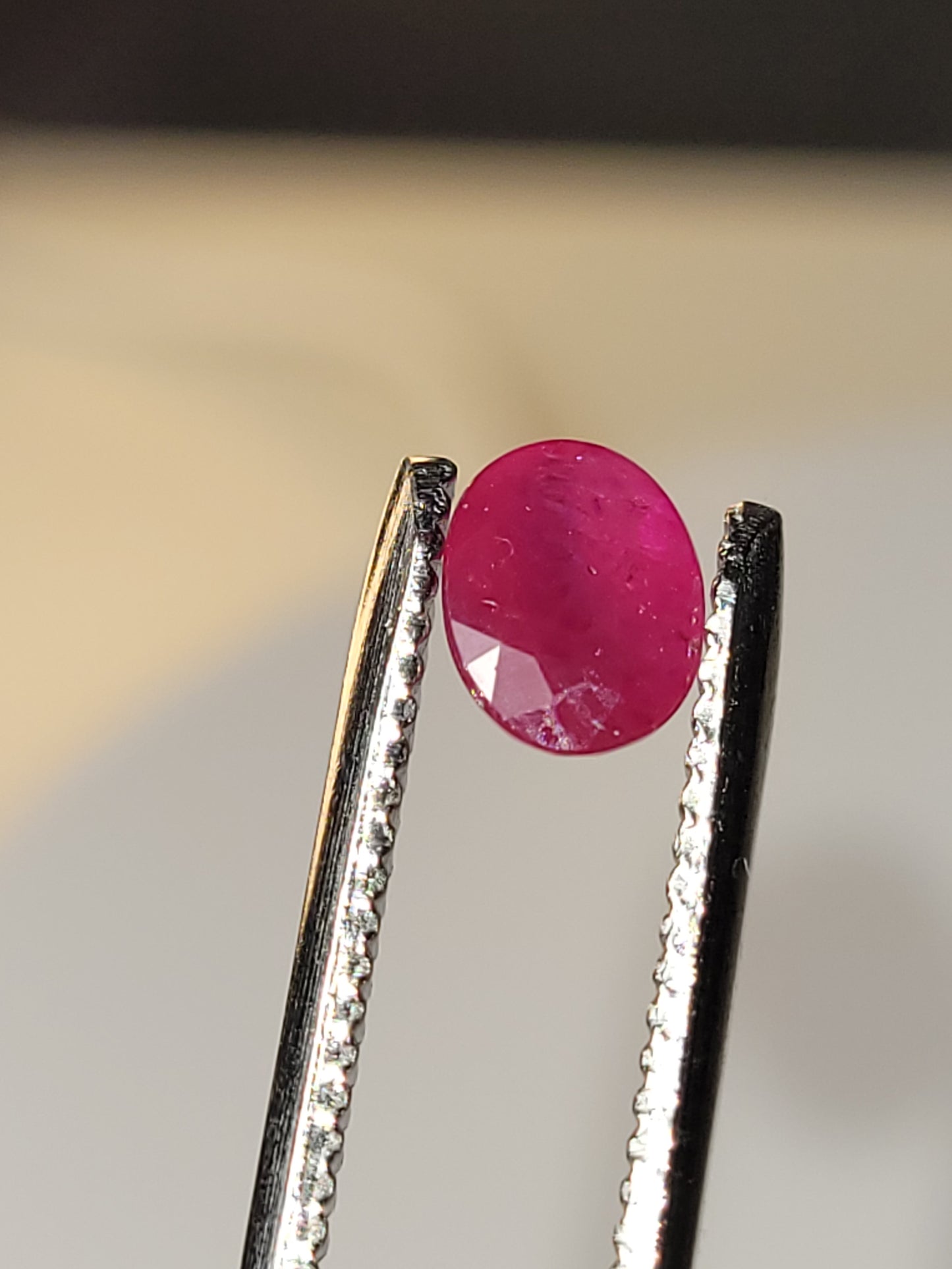 1.07 Ct. Oval-Cut Mozambique Ruby