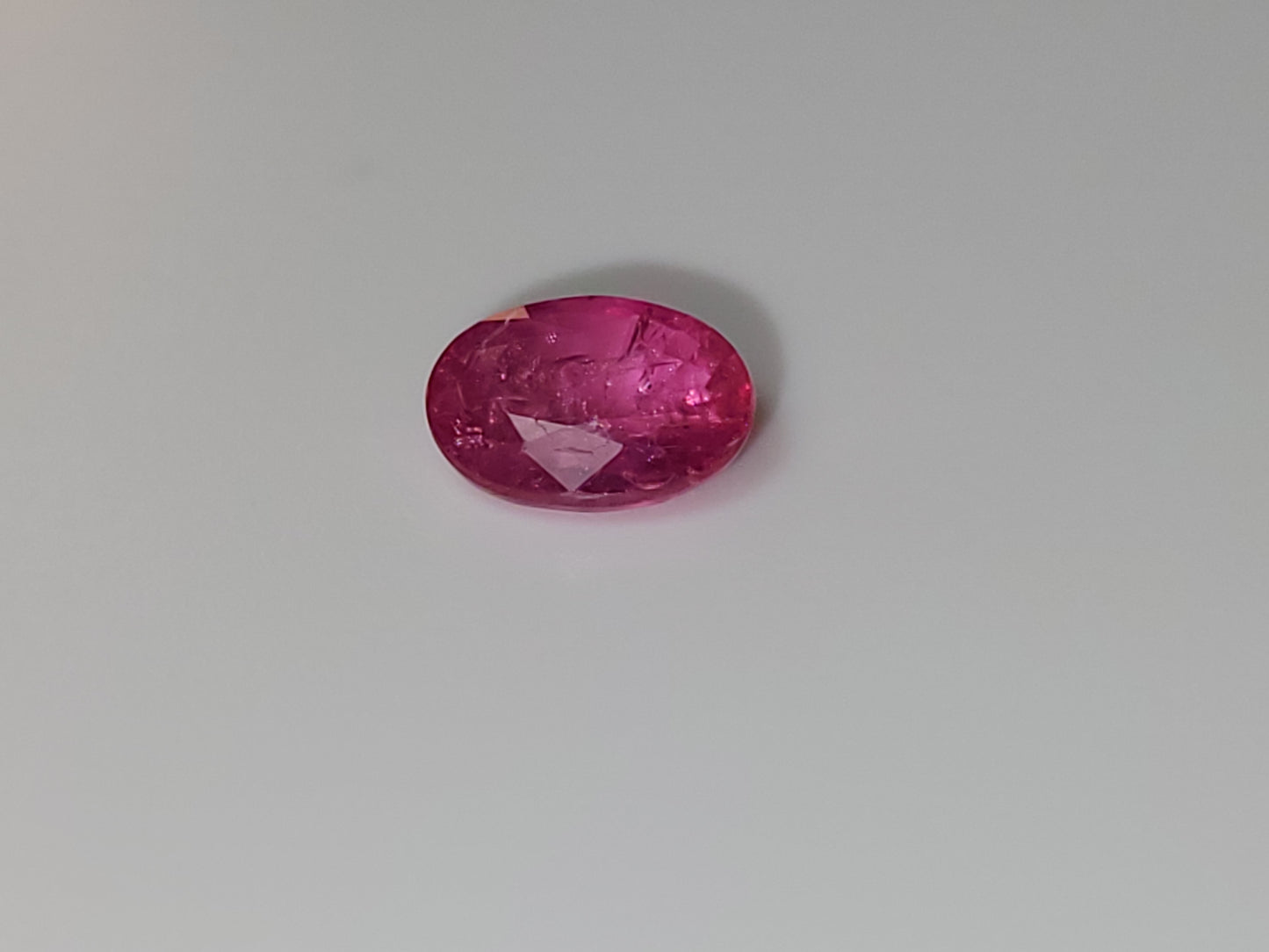 0.905 Ct. Oval-Cut Mozambique Ruby