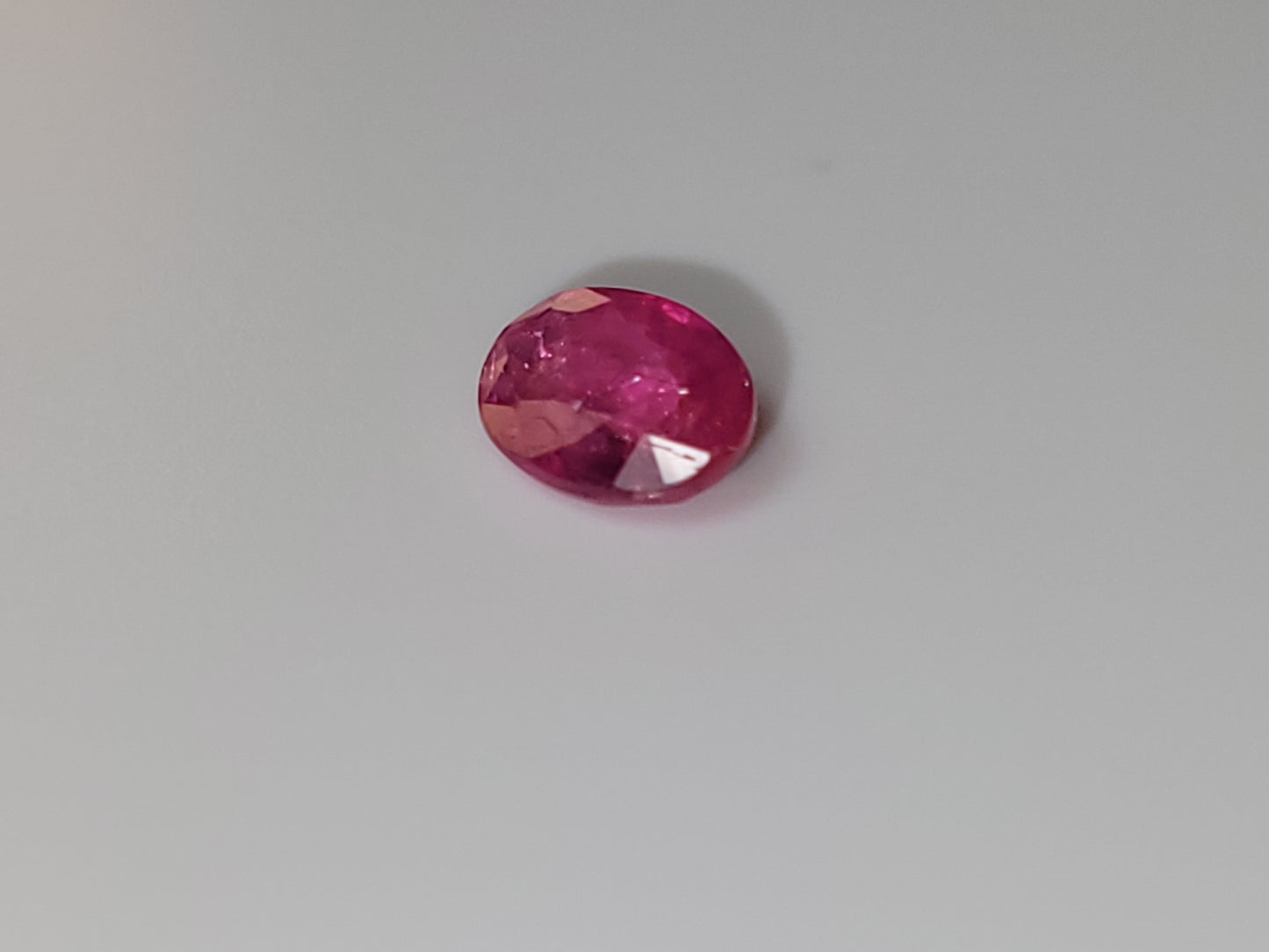 0.905 Ct. Oval-Cut Mozambique Ruby