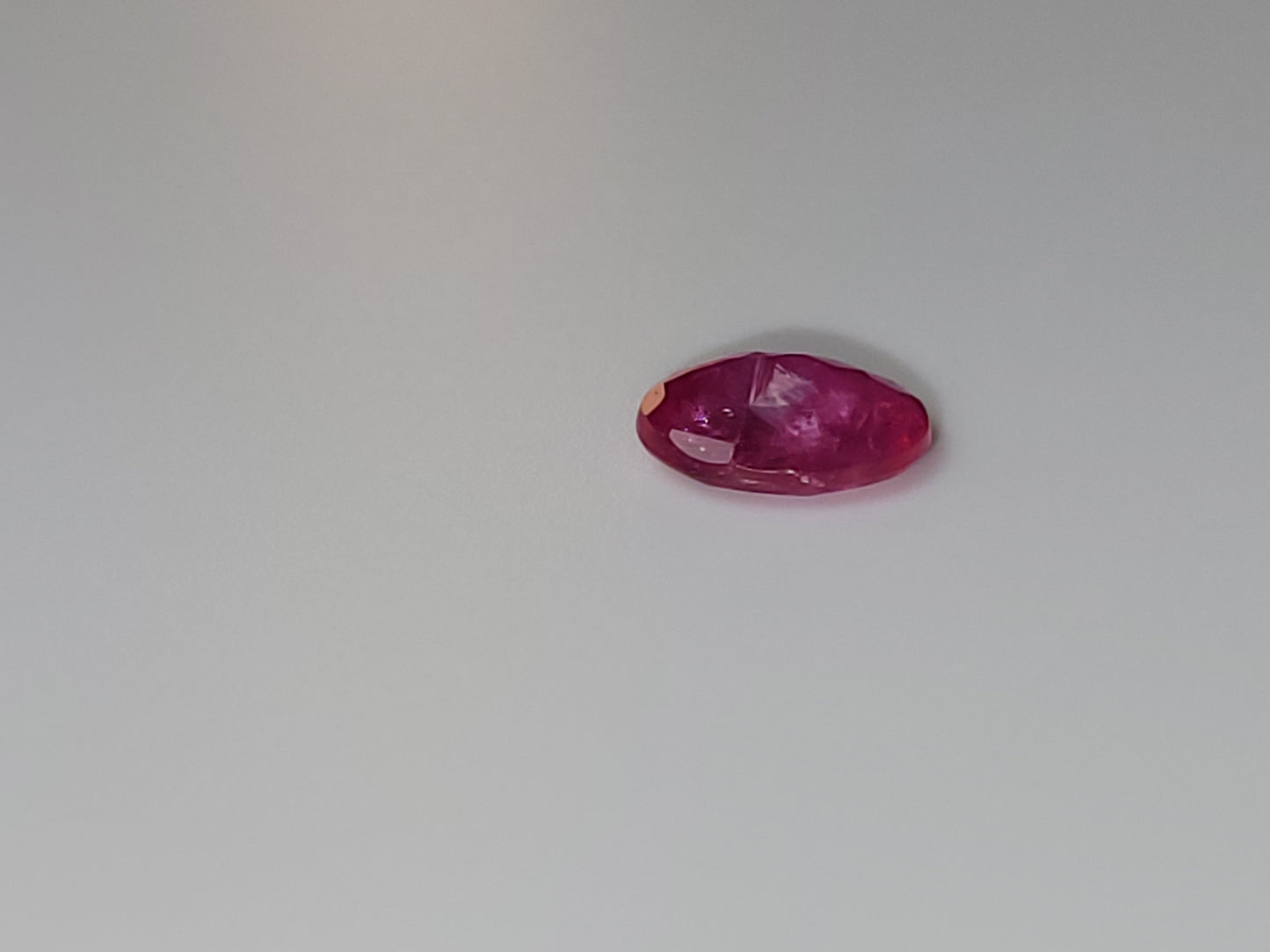 0.905 Ct. Oval-Cut Mozambique Ruby