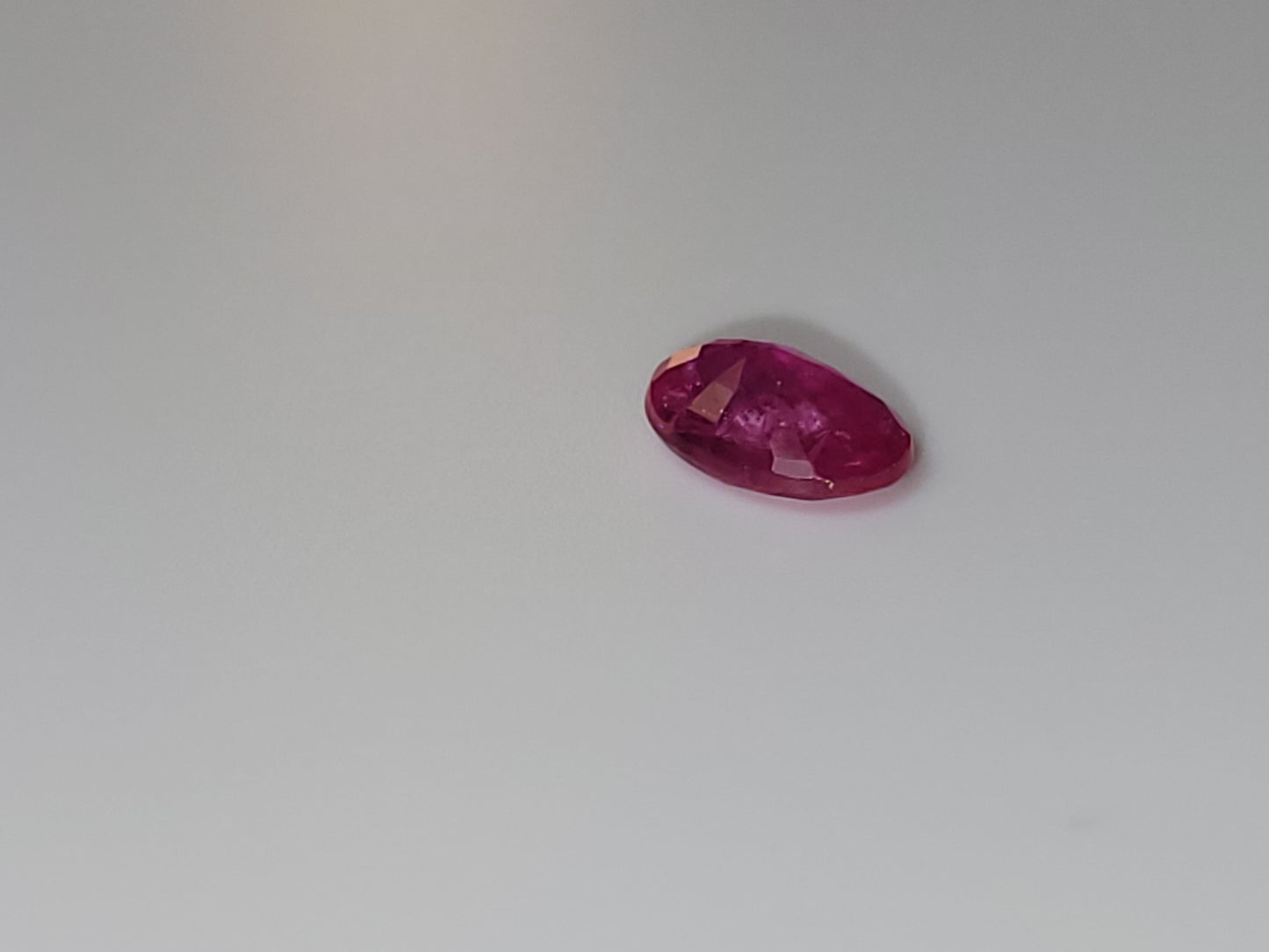 0.905 Ct. Oval-Cut Mozambique Ruby