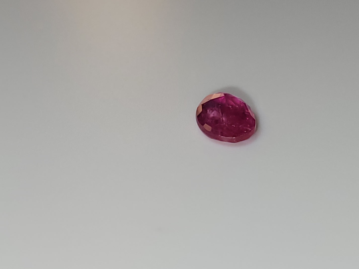 0.905 Ct. Oval-Cut Mozambique Ruby