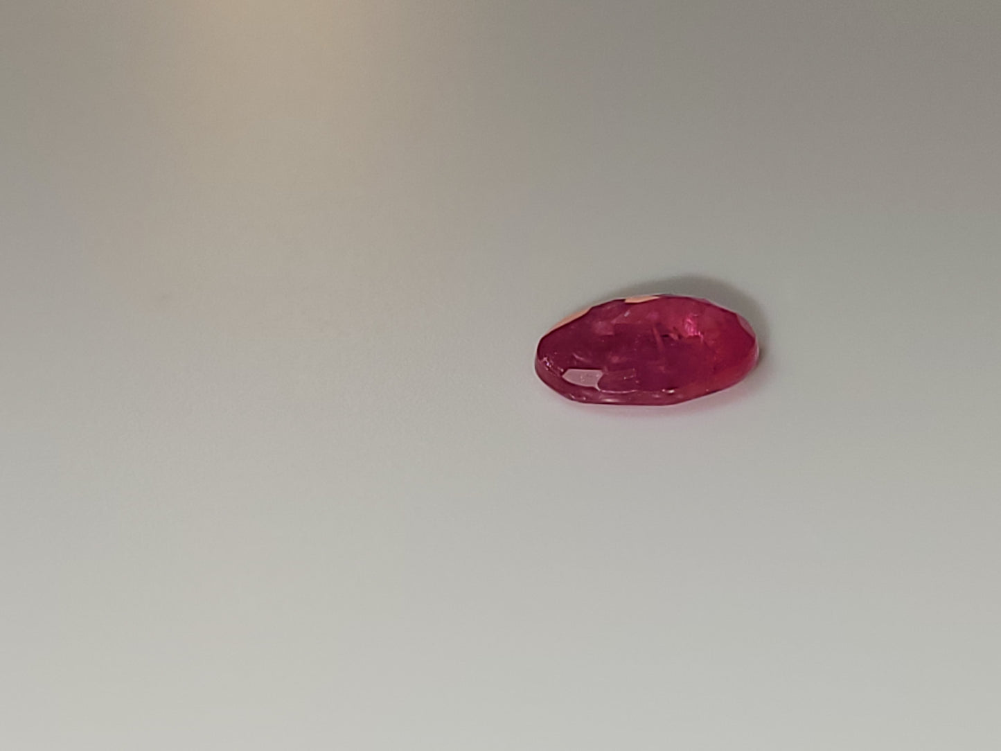 0.905 Ct. Oval-Cut Mozambique Ruby