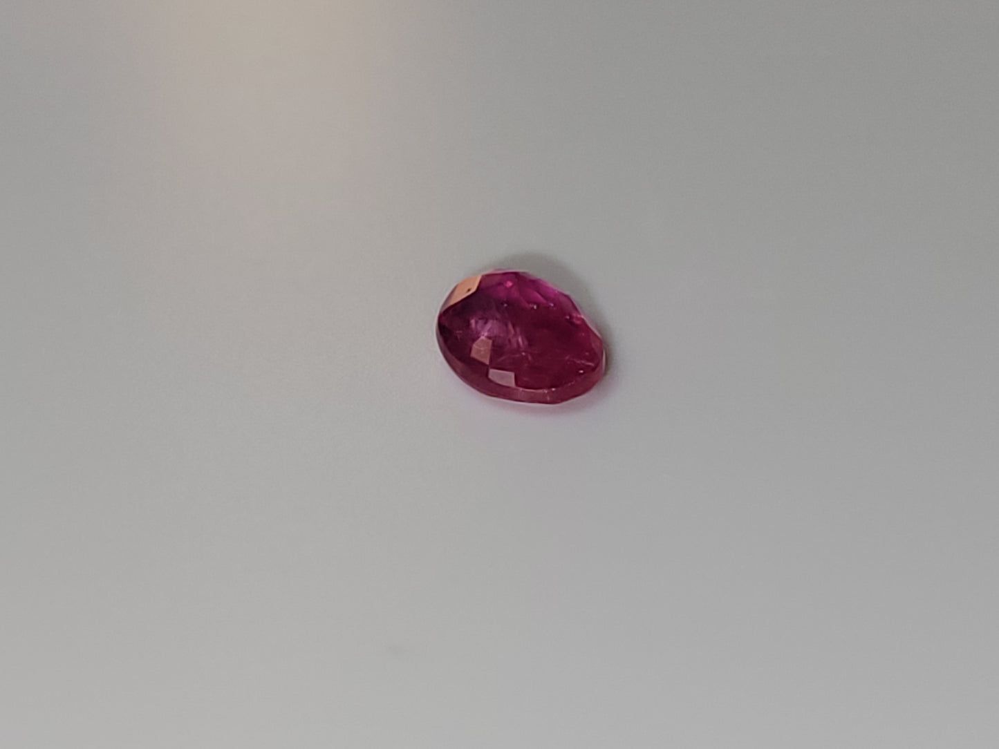 0.905 Ct. Oval-Cut Mozambique Ruby