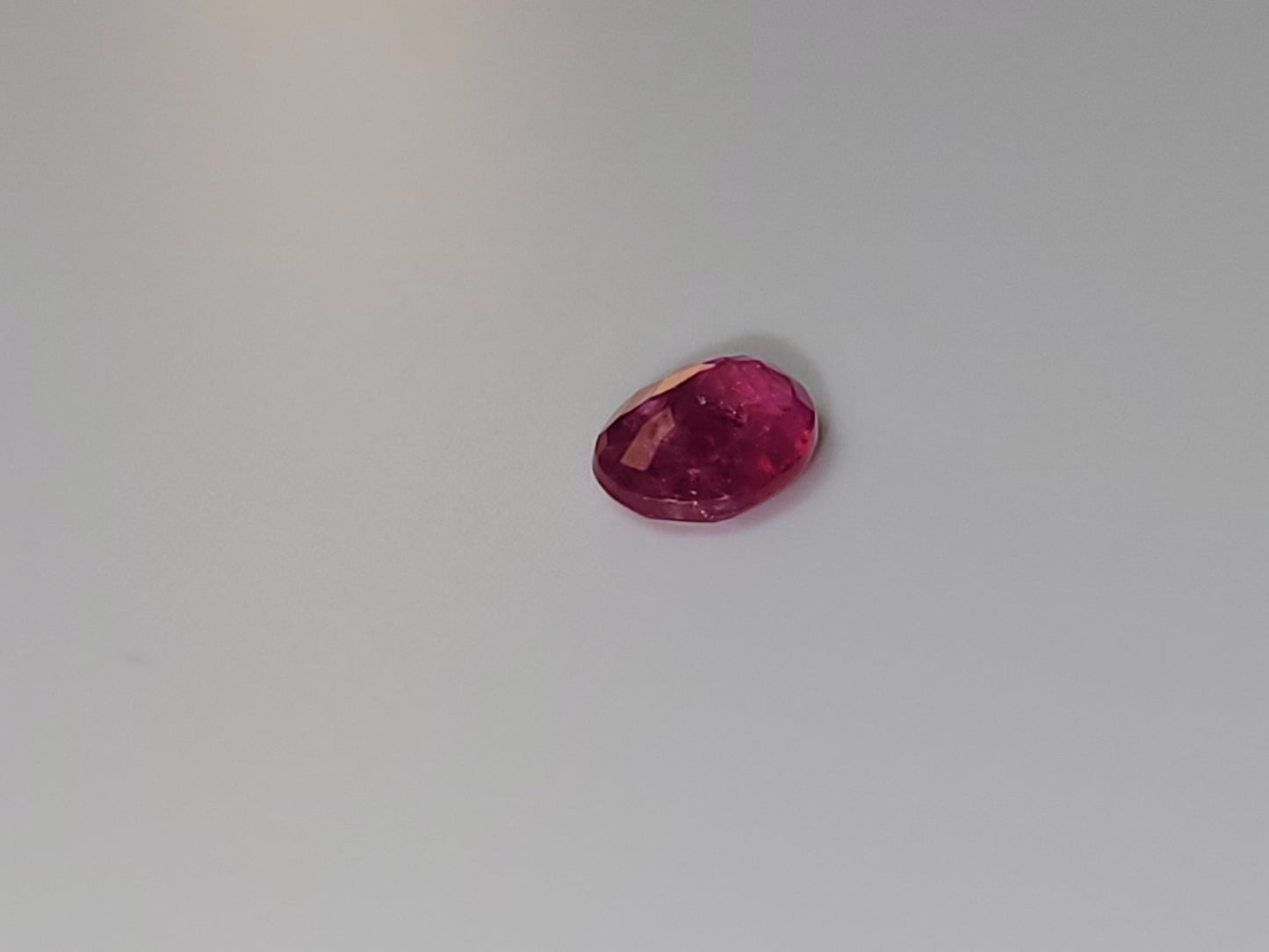 0.905 Ct. Oval-Cut Mozambique Ruby