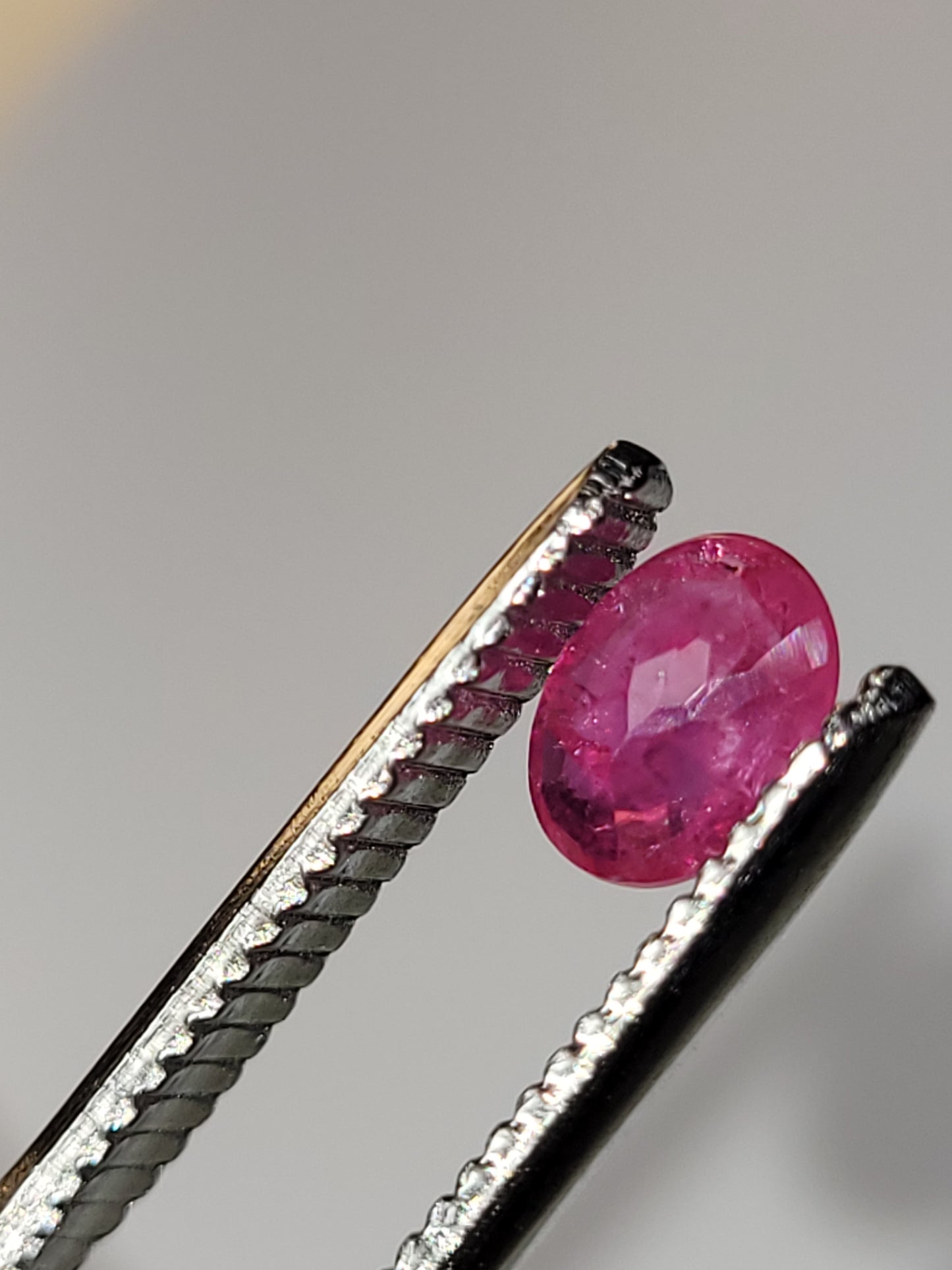 0.905 Ct. Oval-Cut Mozambique Ruby