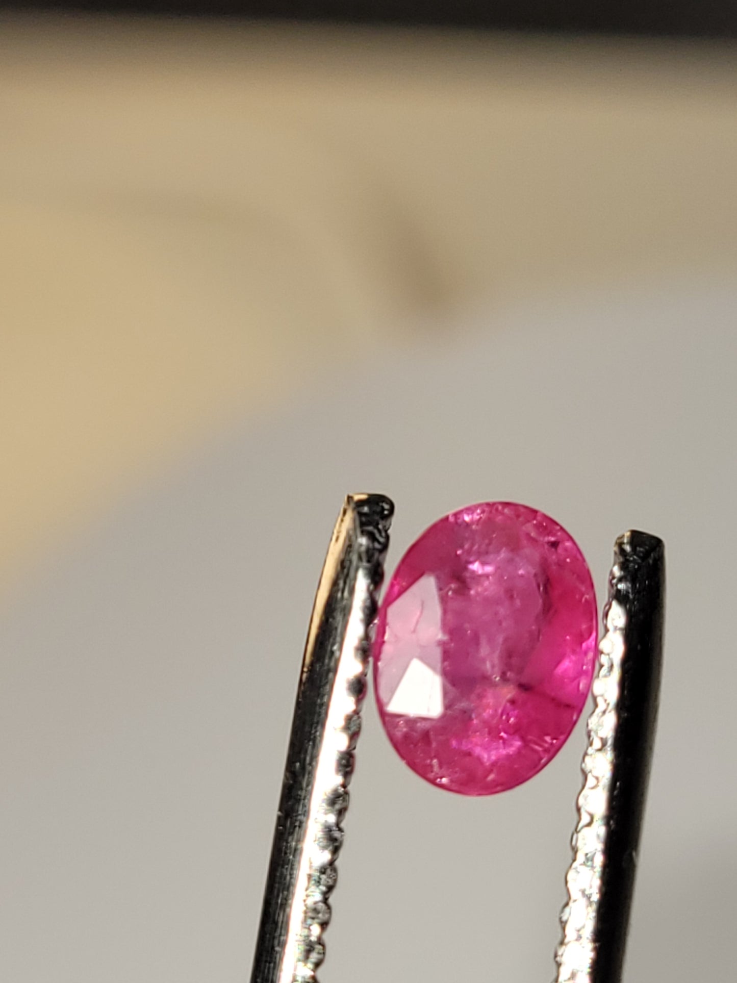 0.905 Ct. Oval-Cut Mozambique Ruby