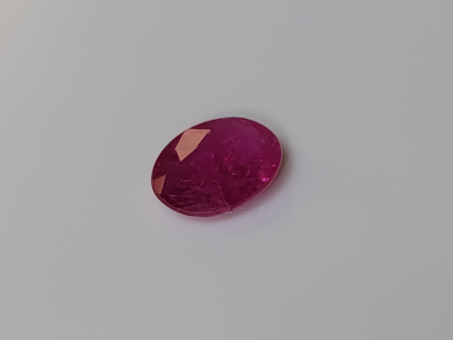 1.10 Ct. Oval-Cut Mozambique Ruby