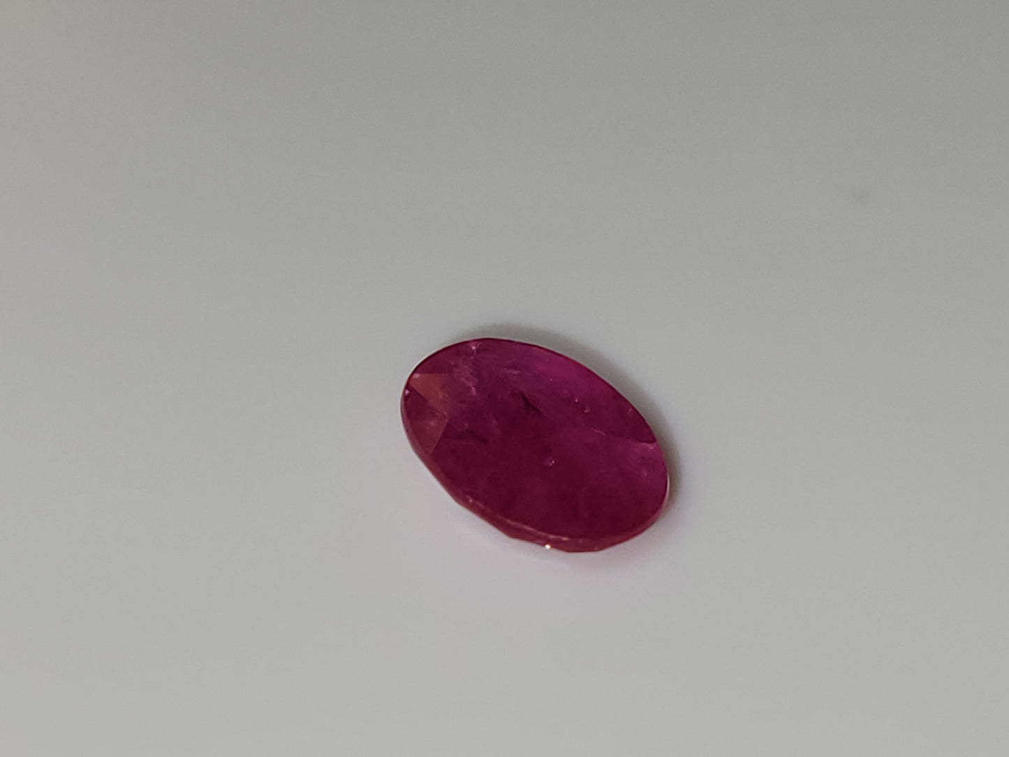 1.10 Ct. Oval-Cut Mozambique Ruby