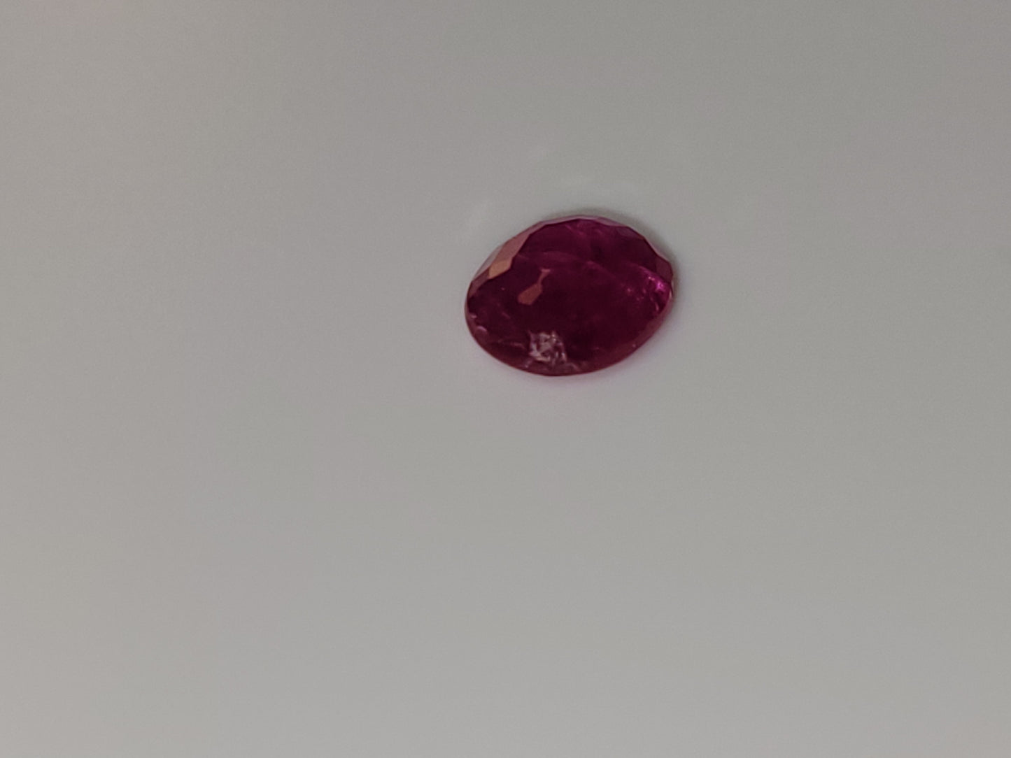 1.10 Ct. Oval-Cut Mozambique Ruby