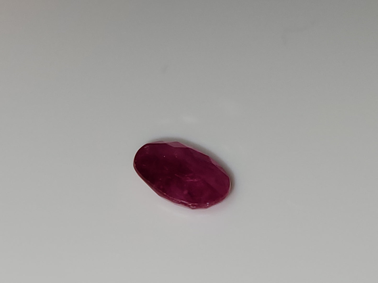 0.765 Ct. Oval-Cut Mozambique Ruby