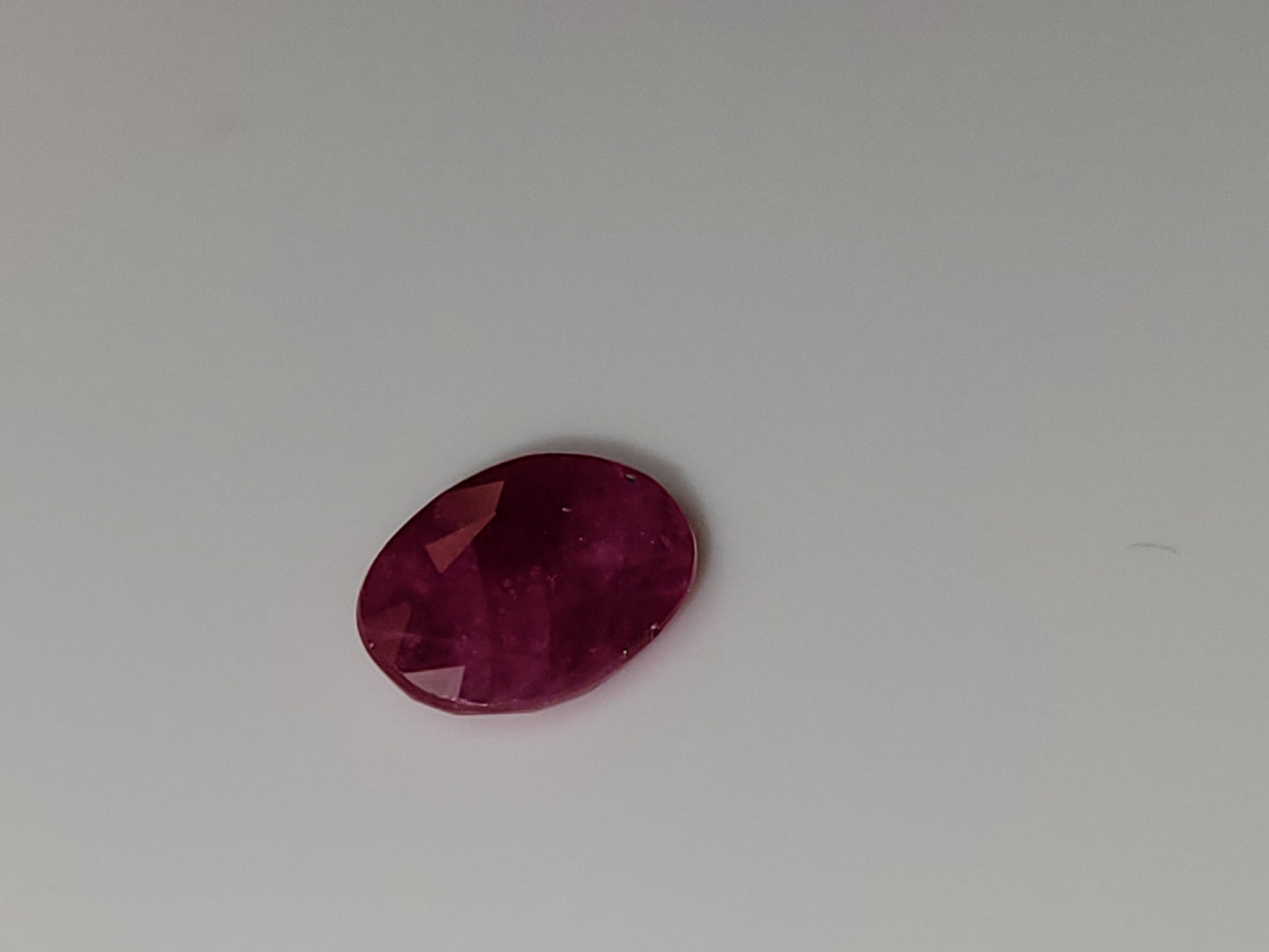 0.765 Ct. Oval-Cut Mozambique Ruby