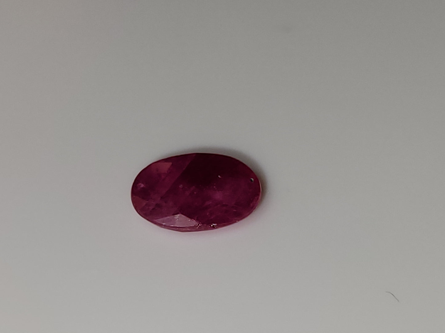 0.765 Ct. Oval-Cut Mozambique Ruby