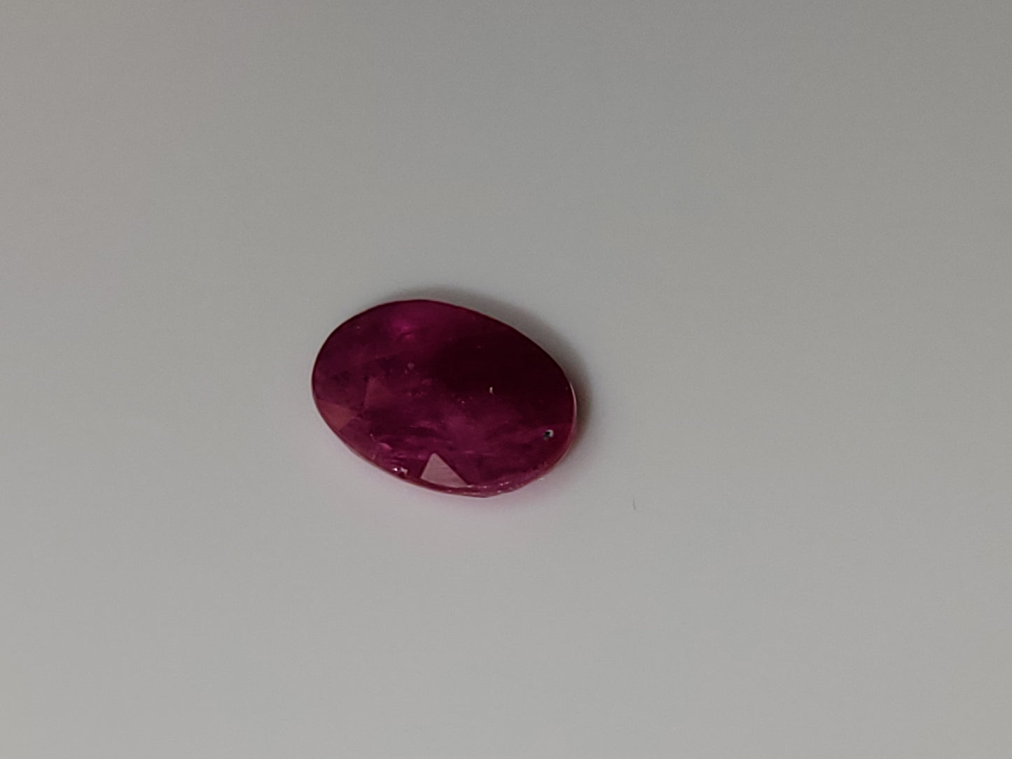 0.765 Ct. Oval-Cut Mozambique Ruby