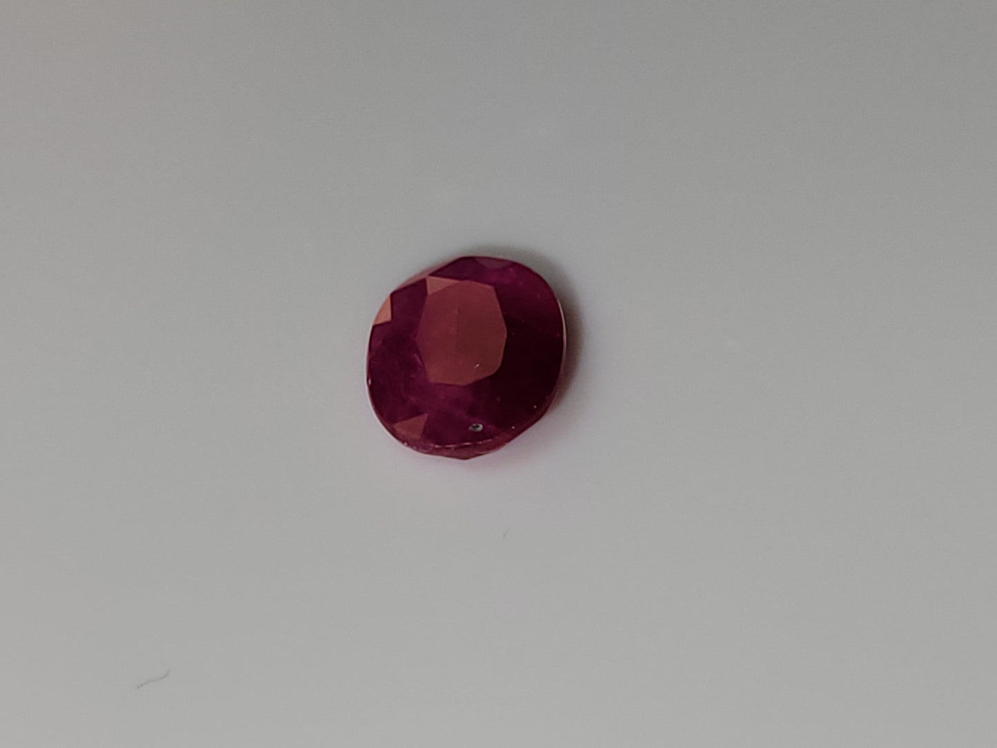 0.765 Ct. Oval-Cut Mozambique Ruby