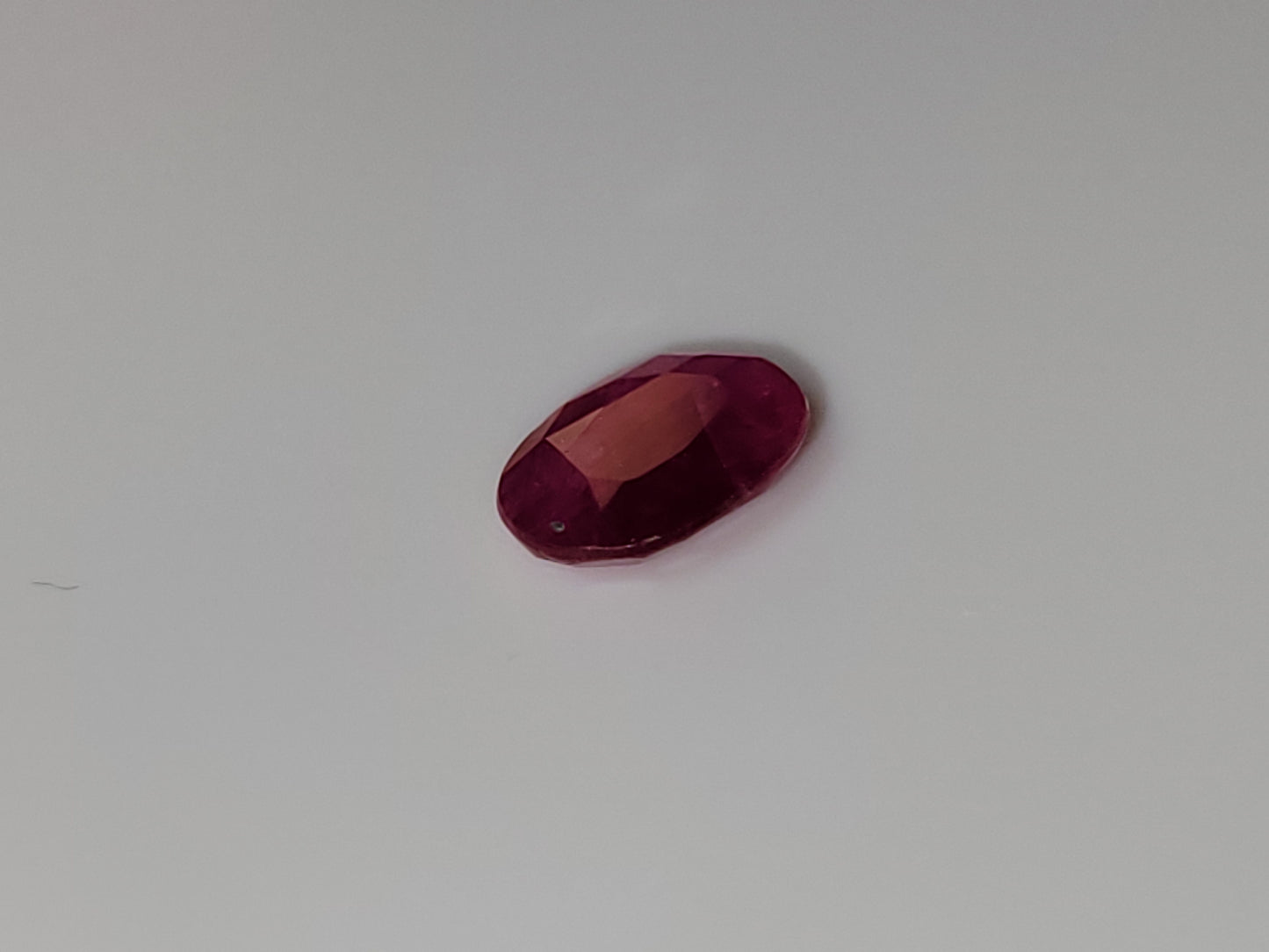 0.765 Ct. Oval-Cut Mozambique Ruby