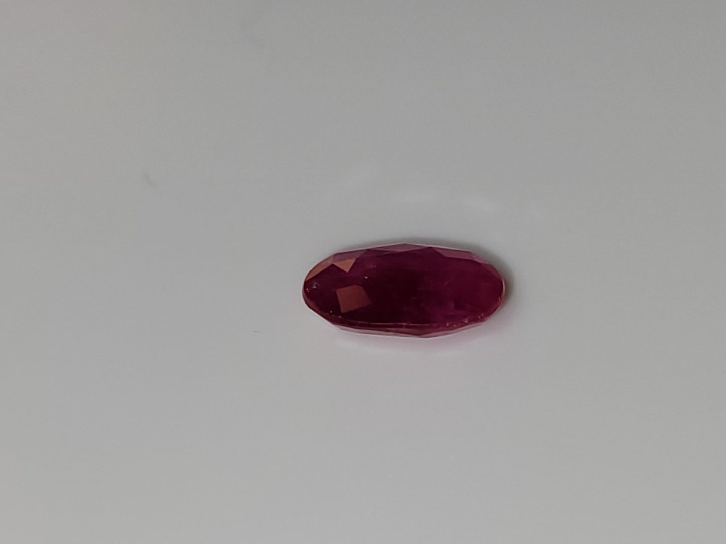 0.765 Ct. Oval-Cut Mozambique Ruby