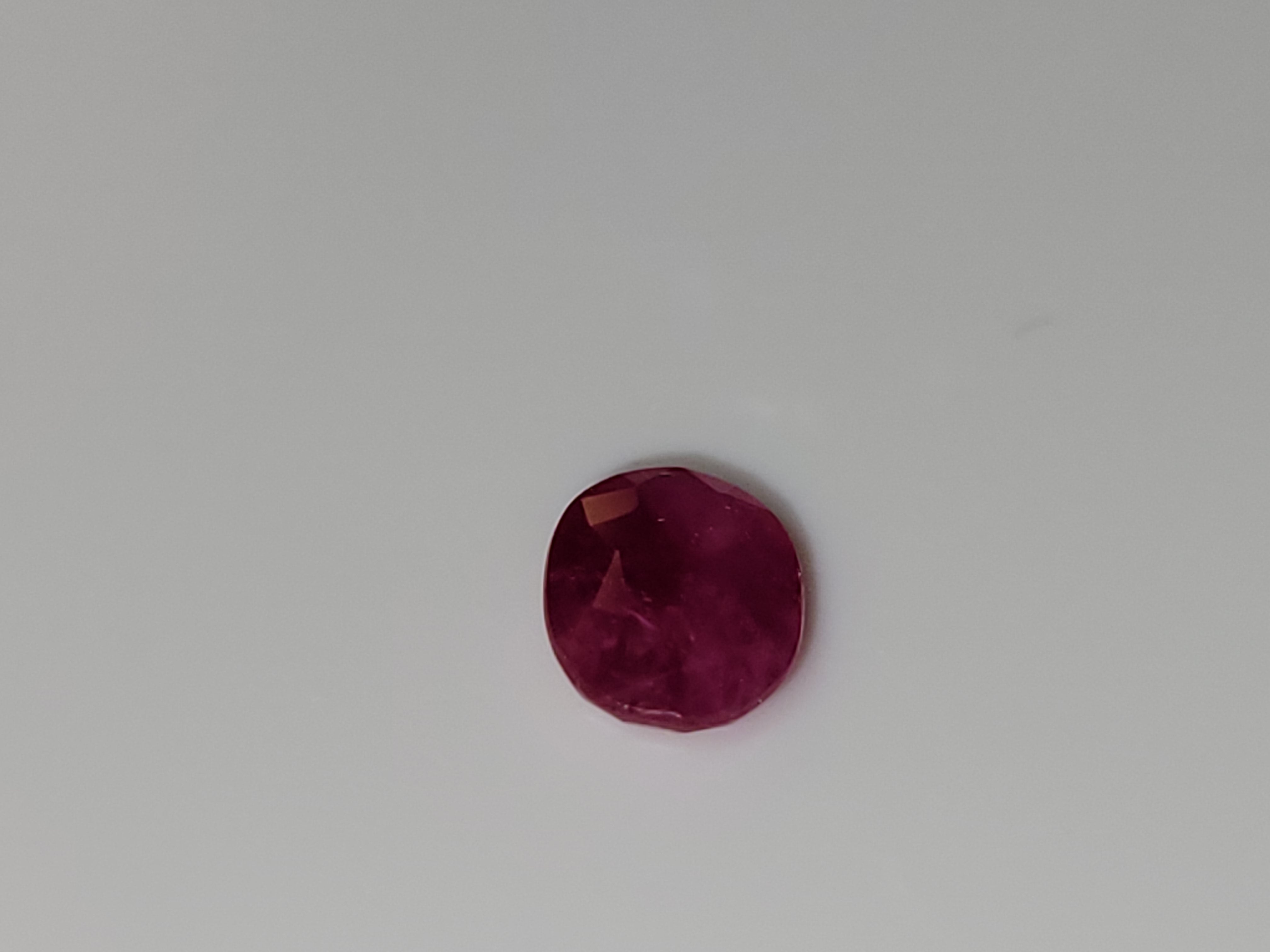 Mozambique Ruby Cab Gemstone Natural Ruby Cabochon Good Color Ruby Good Quality Mozambique Ruby Oval popular Shape 6.90 Carat 12x9.5x6.5 mm