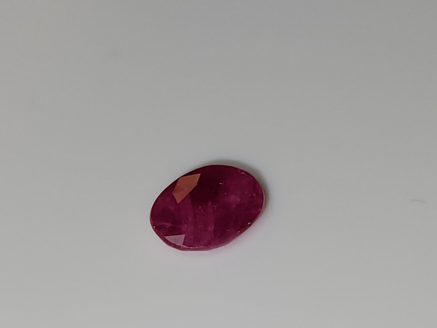 0.765 Ct. Oval-Cut Mozambique Ruby