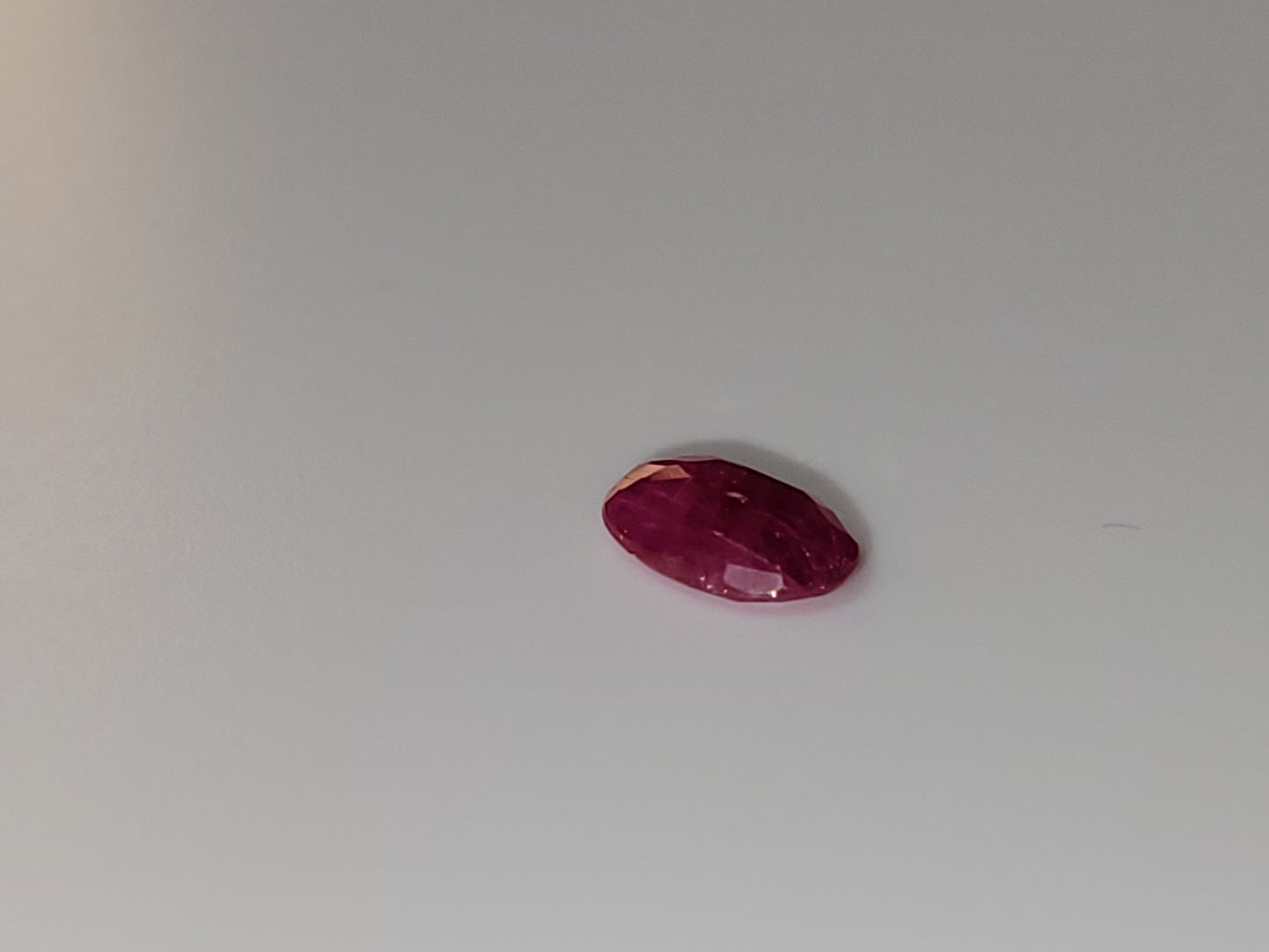 0.765 Ct. Oval-Cut Mozambique Ruby