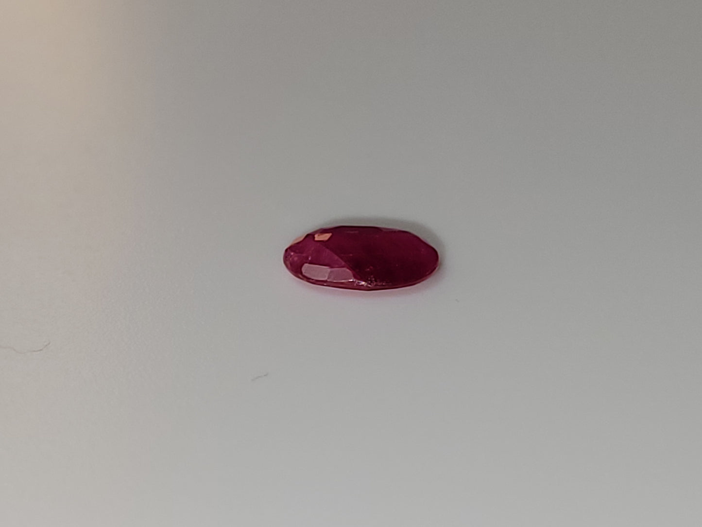 0.765 Ct. Oval-Cut Mozambique Ruby