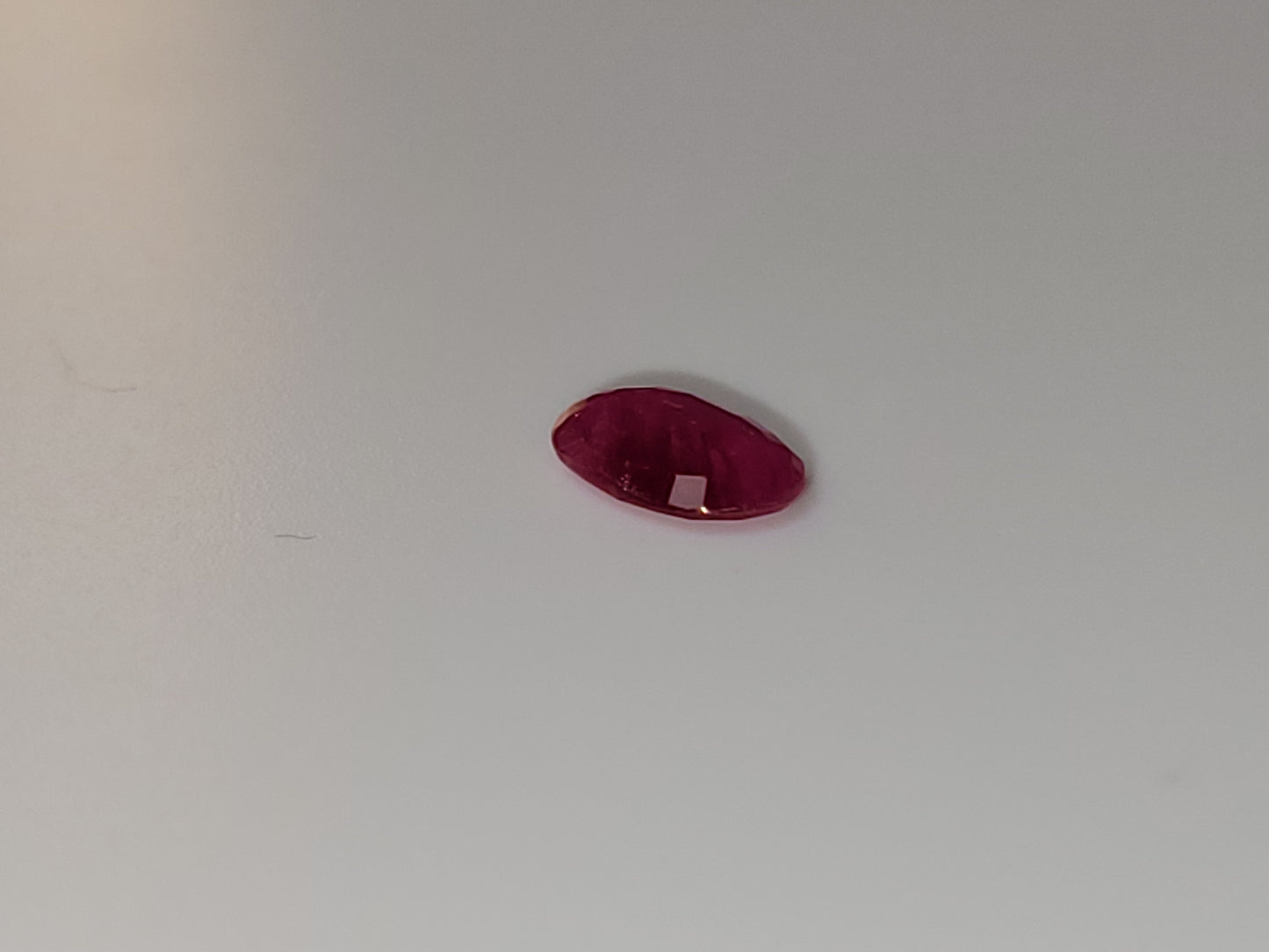 0.765 Ct. Oval-Cut Mozambique Ruby