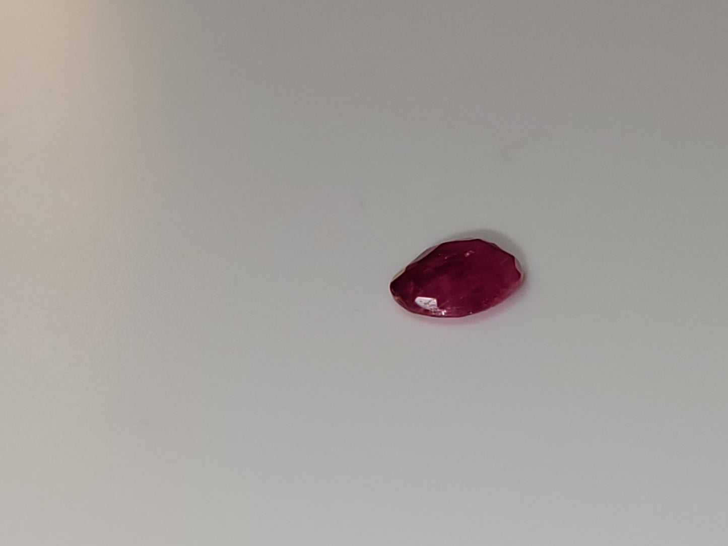 0.765 Ct. Oval-Cut Mozambique Ruby