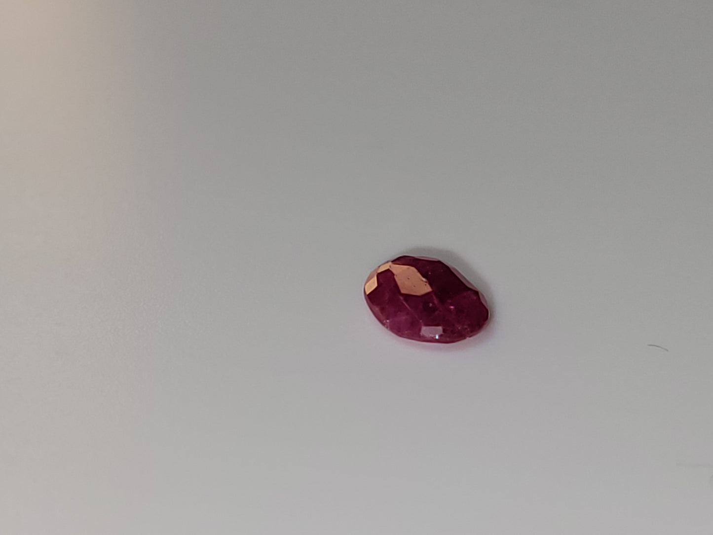 0.765 Ct. Oval-Cut Mozambique Ruby