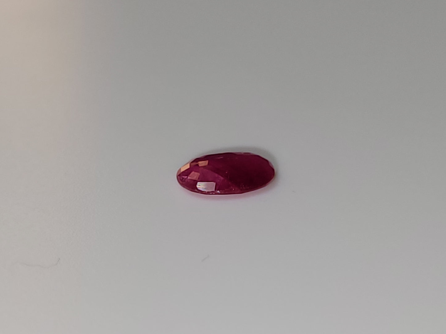 0.765 Ct. Oval-Cut Mozambique Ruby