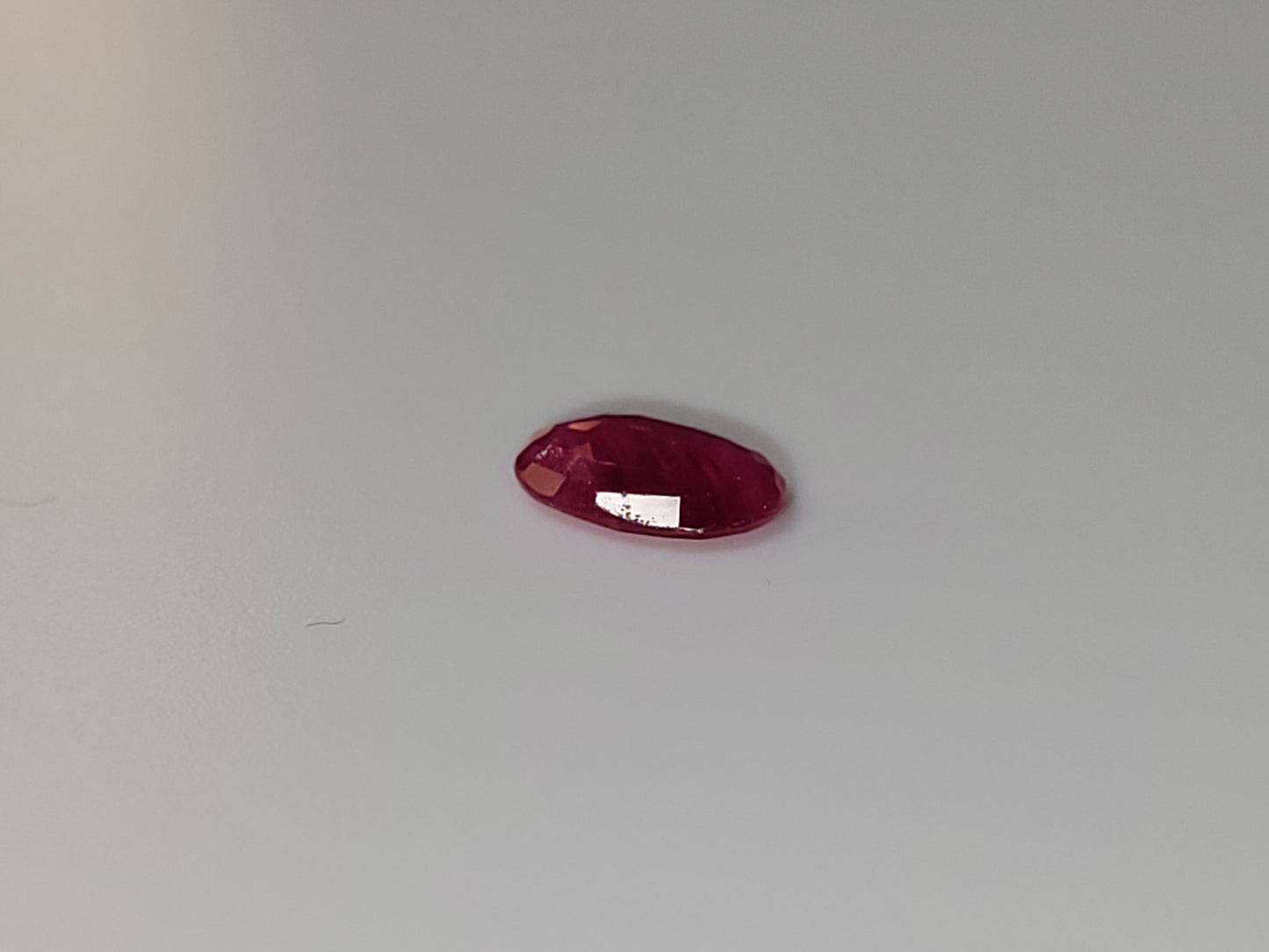 0.765 Ct. Oval-Cut Mozambique Ruby