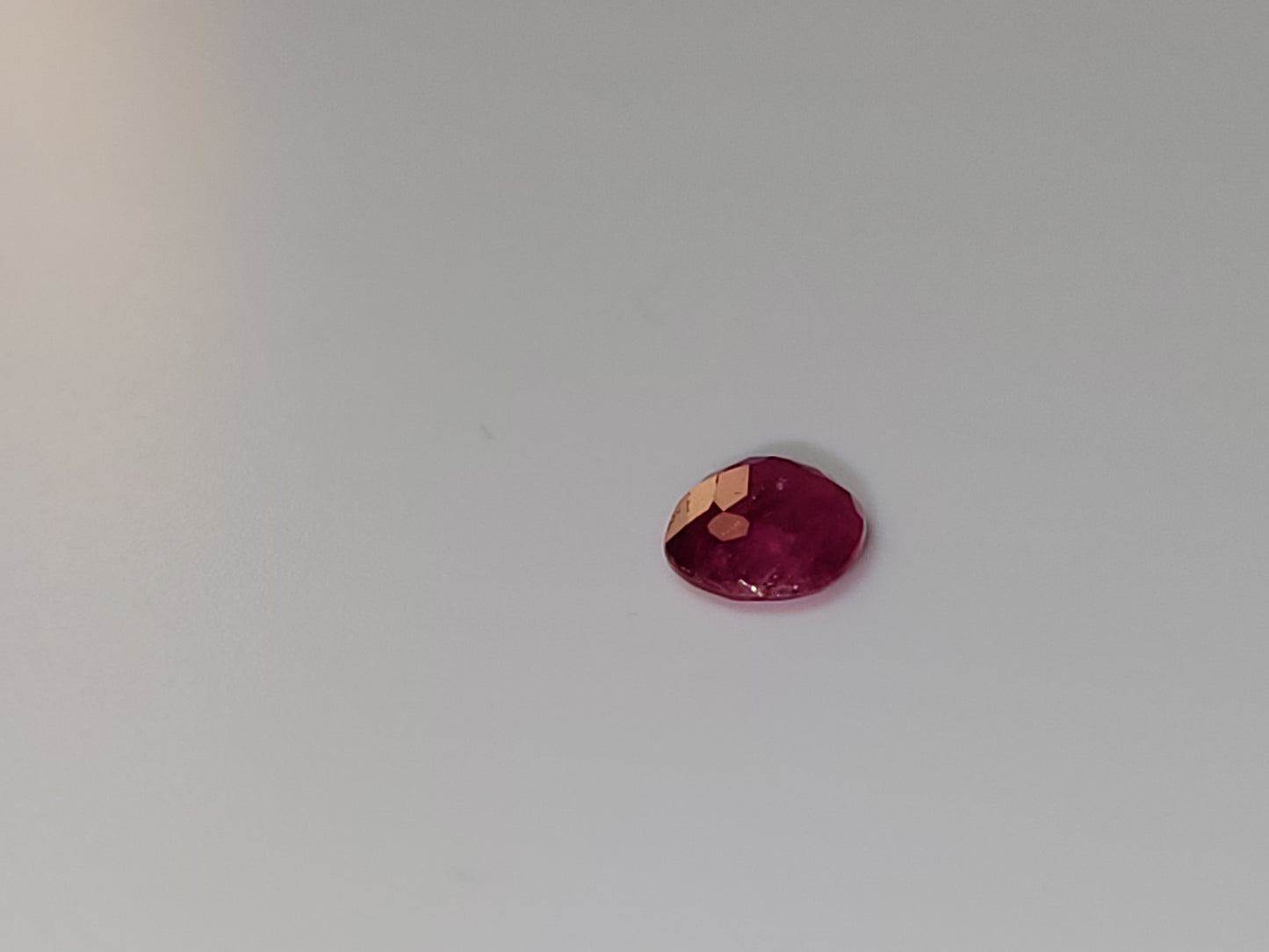 0.765 Ct. Oval-Cut Mozambique Ruby