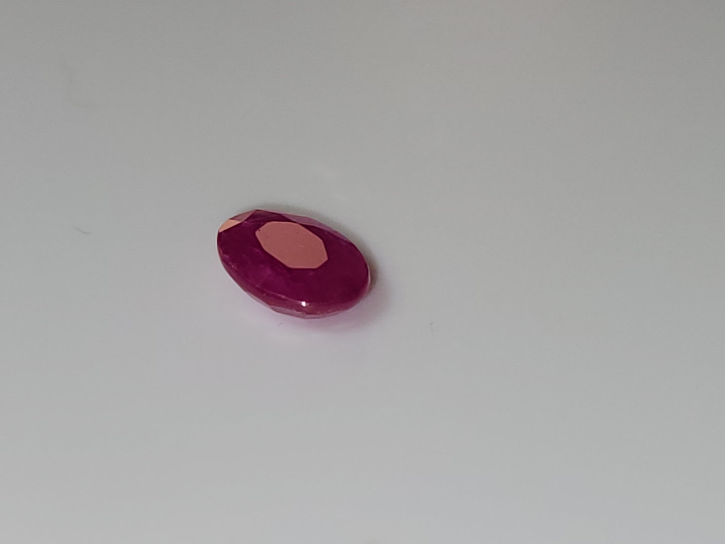 1.12 Ct. Oval-Cut Mozambique Ruby