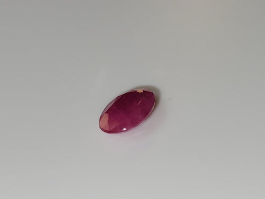 0.81 Ct. Oval-Cut Mozambique Ruby