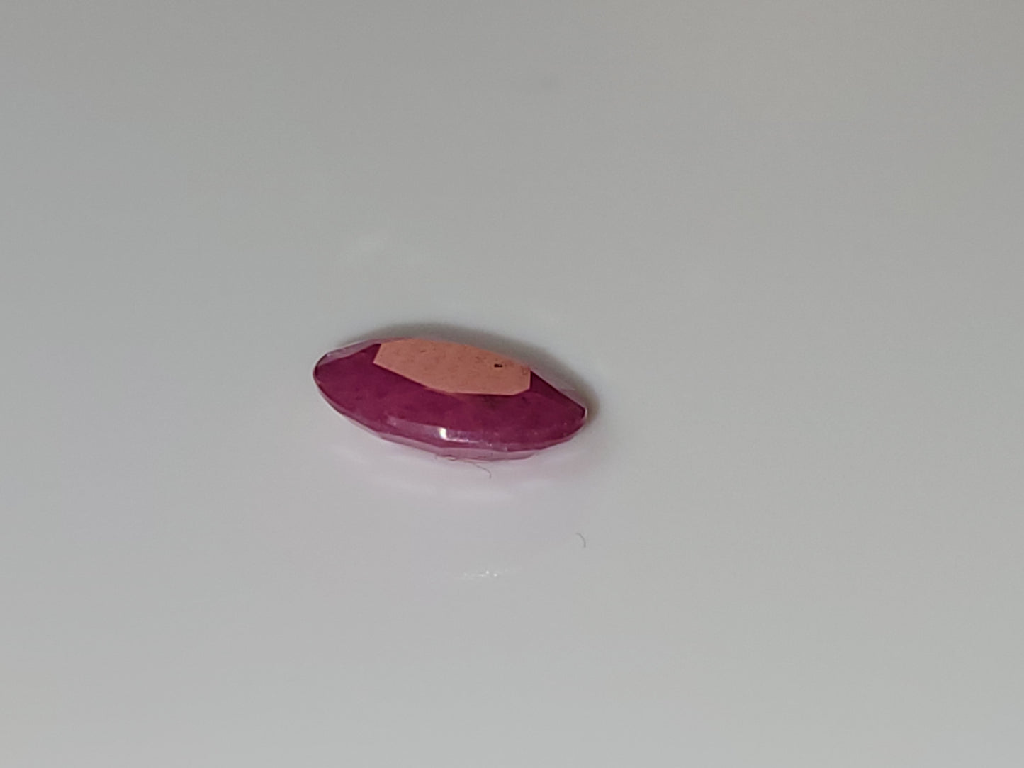 0.81 Ct. Oval-Cut Mozambique Ruby