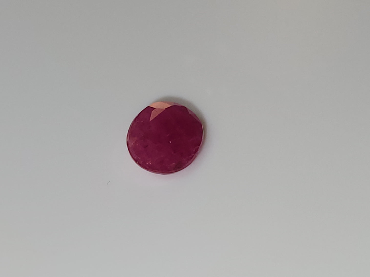 0.81 Ct. Oval-Cut Mozambique Ruby