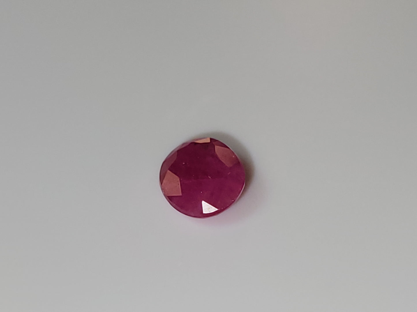 0.81 Ct. Oval-Cut Mozambique Ruby