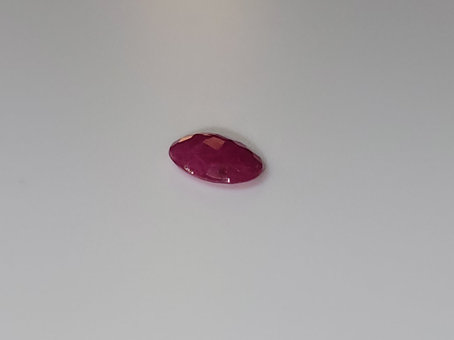 0.81 Ct. Oval-Cut Mozambique Ruby