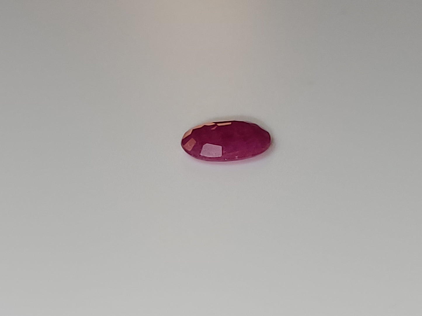 0.81 Ct. Oval-Cut Mozambique Ruby