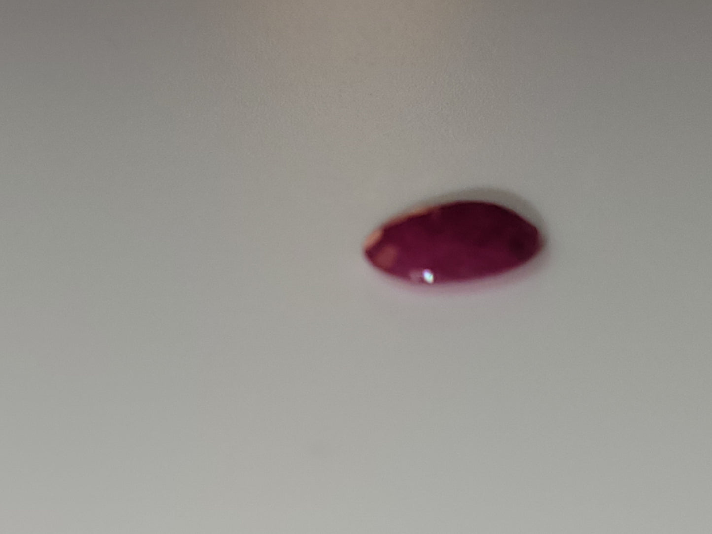 0.81 Ct. Oval-Cut Mozambique Ruby