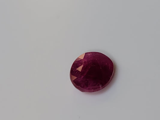 1.165 Ct. Oval-Cut Mozambique Ruby