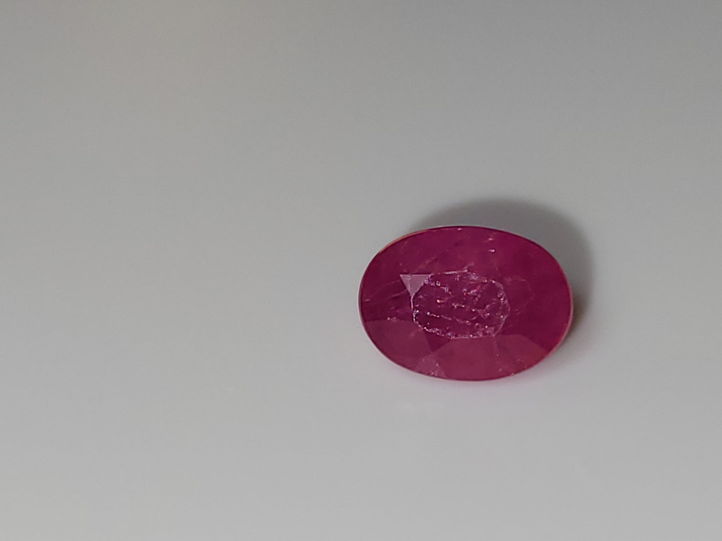 1.31 Ct. Oval-Cut Mozambique Ruby