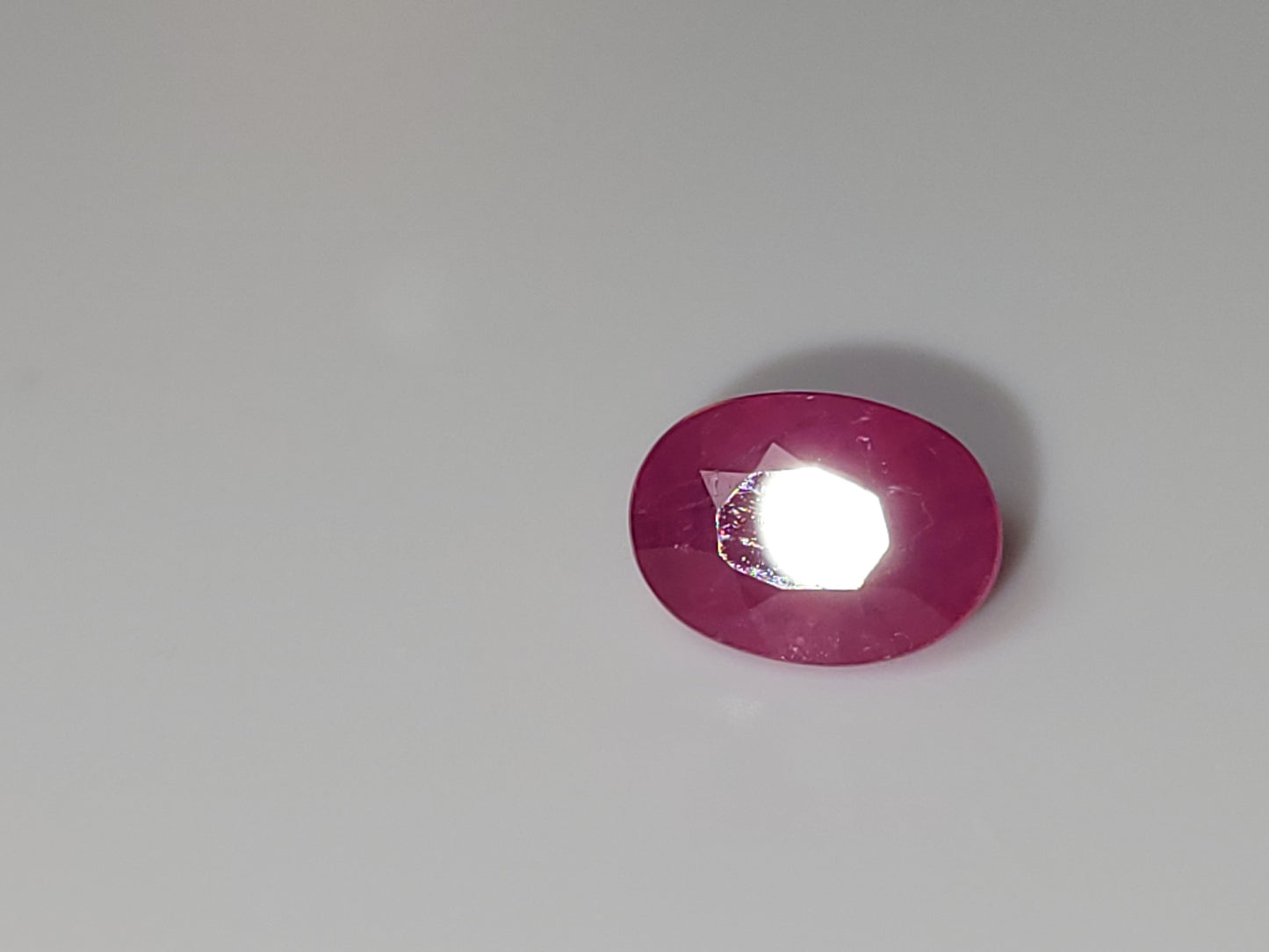 1.31 Ct. Oval-Cut Mozambique Ruby