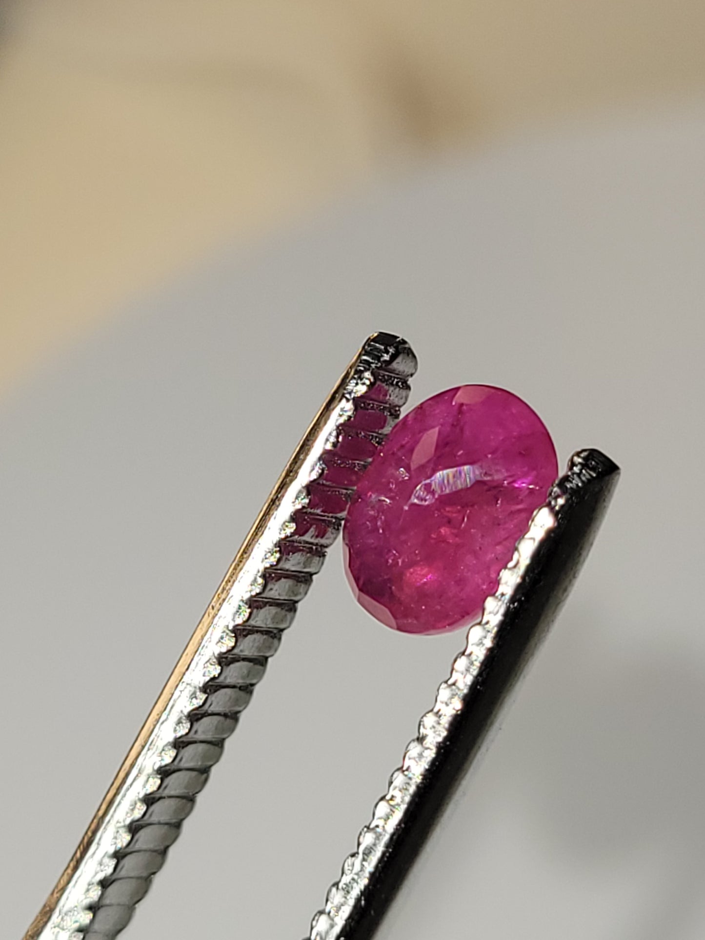1.31 Ct. Oval-Cut Mozambique Ruby