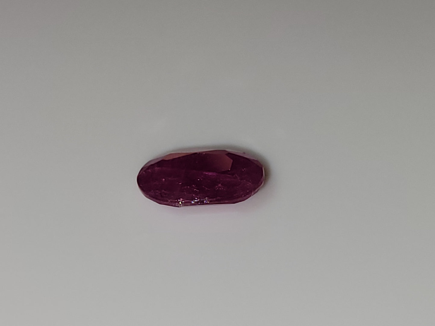 0.695 Ct. Oval-Cut Mozambique Ruby