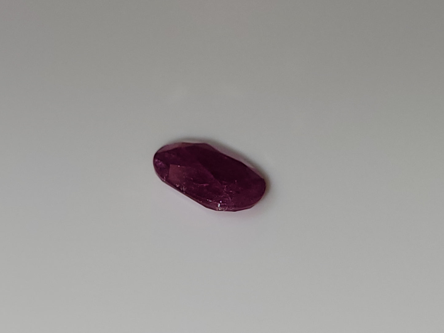 0.695 Ct. Oval-Cut Mozambique Ruby